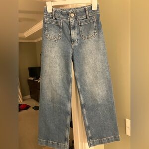 Anthropologie Pilcro the skipper wide leg jeans, size 24